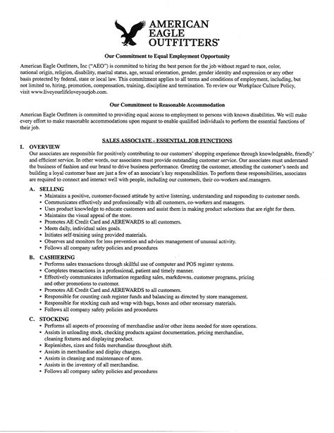 grey eagle jobs|american eagle sales associate duties.